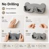 2Pcs Wall Mounted Glasses Holder, Self Adhesive Glasses Storage Rack, No Drilling Sunglasses Storage Box, Space Saving Glasses Holder For Bedroom