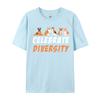 Clothing Tops Shirts Celebrate Diversity Shepard Bulldog Fitted Group Cotton Youth Top Tshirts Wholesale Tshirts 100 Pcs
