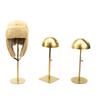 Adjustable Hat Holder Wigs Head Stand Practical Metal Home Hat Storage Stable Metal Stand for Hat and Wig Display