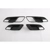 For MG HS 2018      2024 ABS Carbon Fiber Inner Door Handle Bowl Frame Cover Trims Car Styling Accessories
