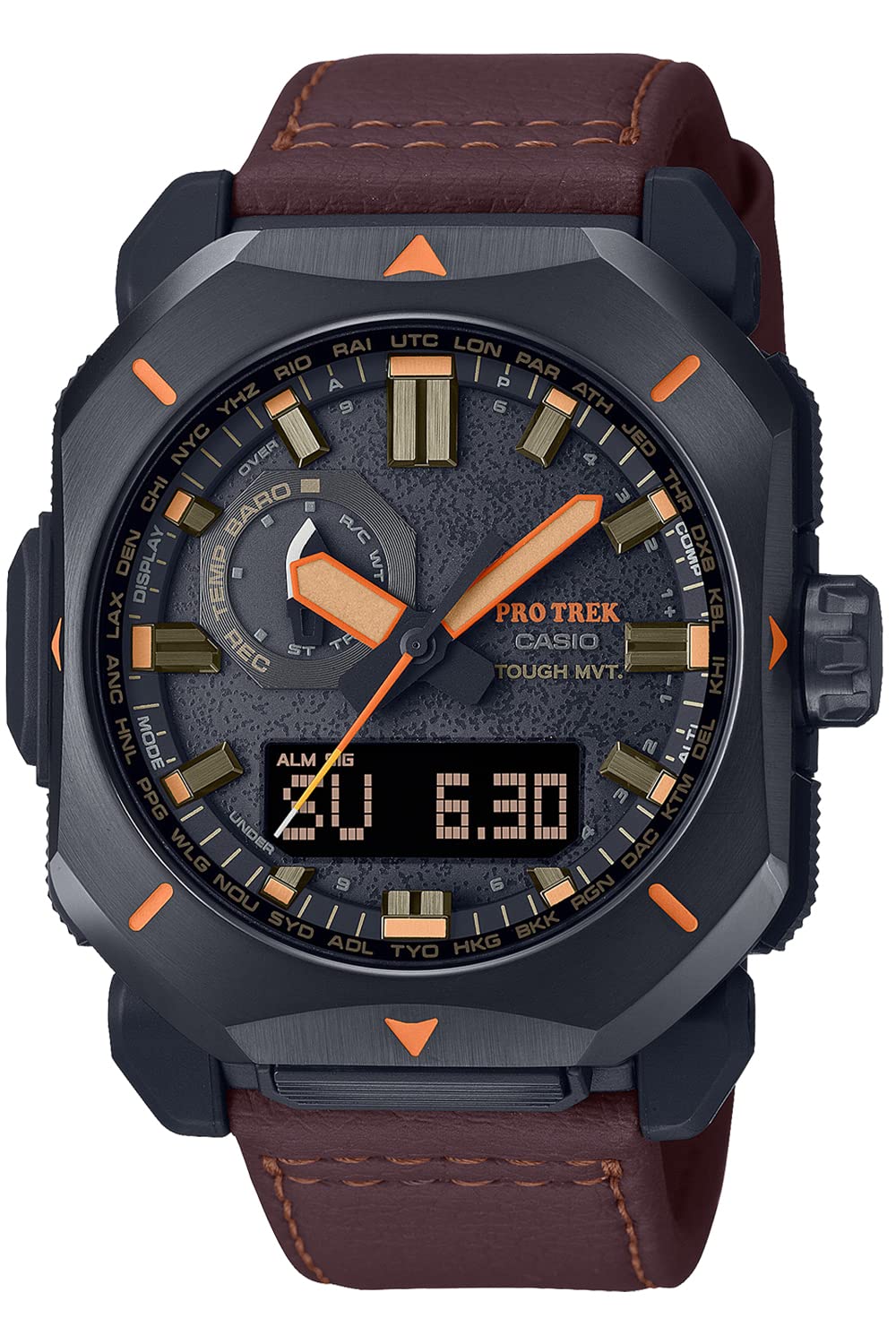 

Годинник Protrek Climber Line Radio Solar Biomass Plastic Brown [Casio] [] PRW-6900YL-5JF Men s