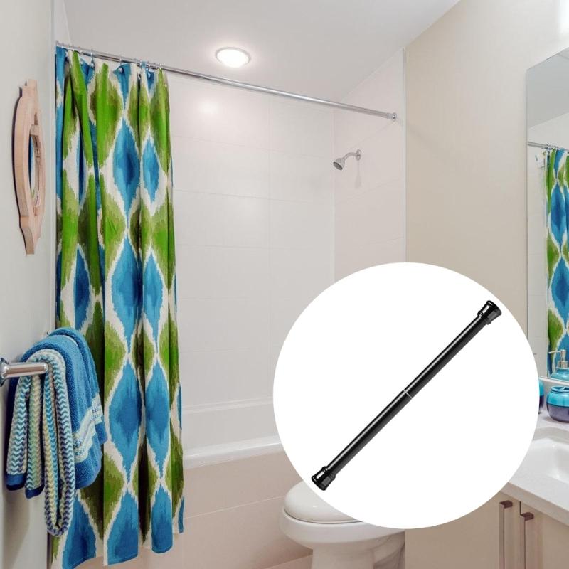 Extendable Tension Rod Ideal For Renters Easy Installation Without Wall Damage Flexible Solution