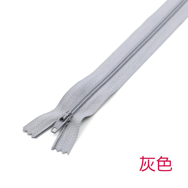 Men'S And Women'S Casual Pants Placket Zipper Clothes Pocket Zipper No. 3 Nylon Closed Tail Zipper