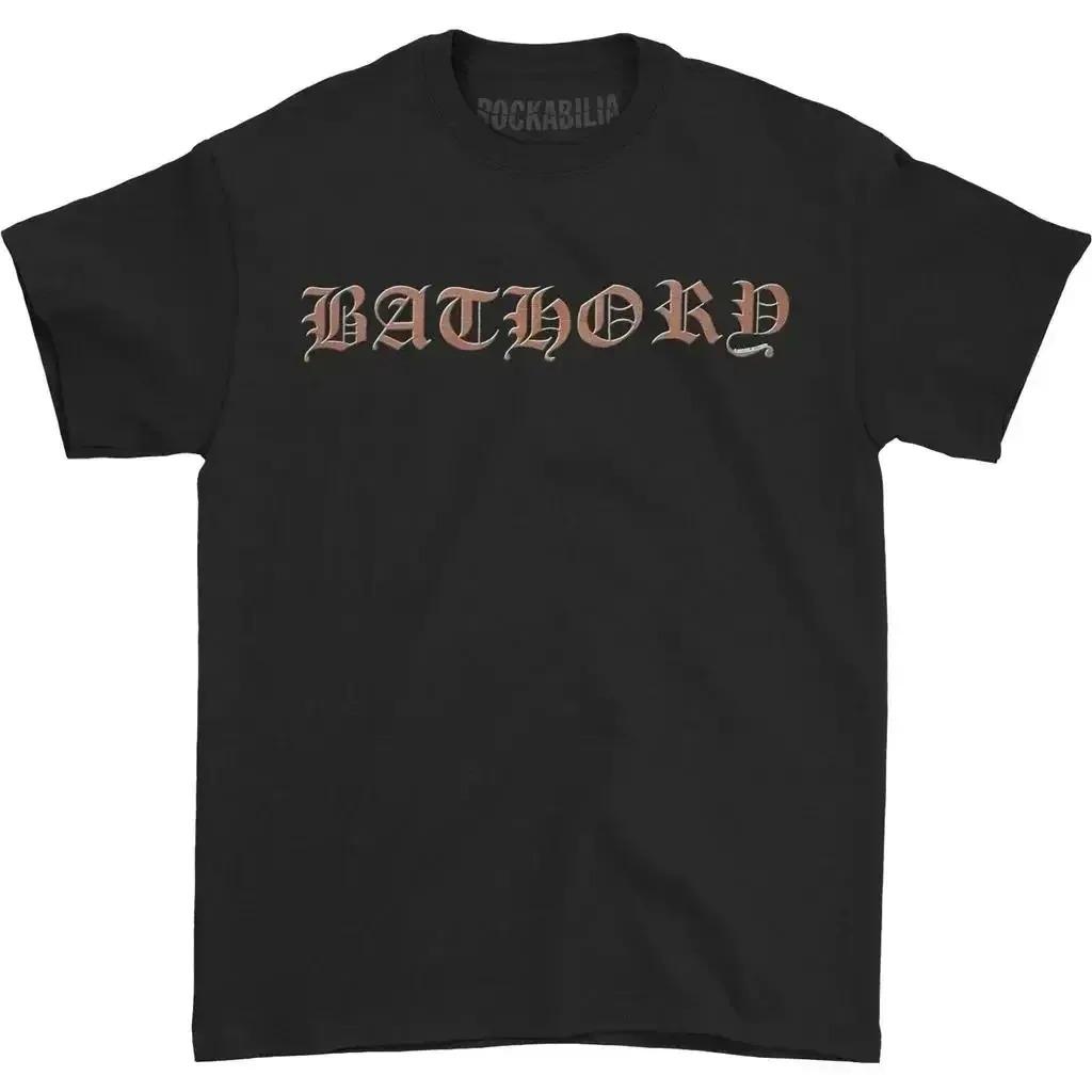 2026 Bathory Black Metal Venom T-shirt Hommes Femmes Décontracté Mode Hip Hop Streetwear Manches Courtes T-shirt Coton Tops d'Été Vêtements