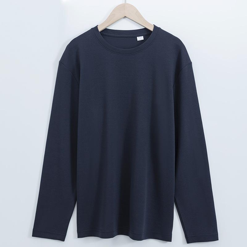 

Футболка с длинным рукавом, одинаковая футболка для мужчин и женщин, женская футболка с широкими плечами из хлопка Air Layer 4XL