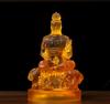 1 PCS 13.5x11x20.5cm Resin Guanyin Ksitigarbha Buddha Statue Home Chinese Style Ancestral Hall Offering Desktop Decoration