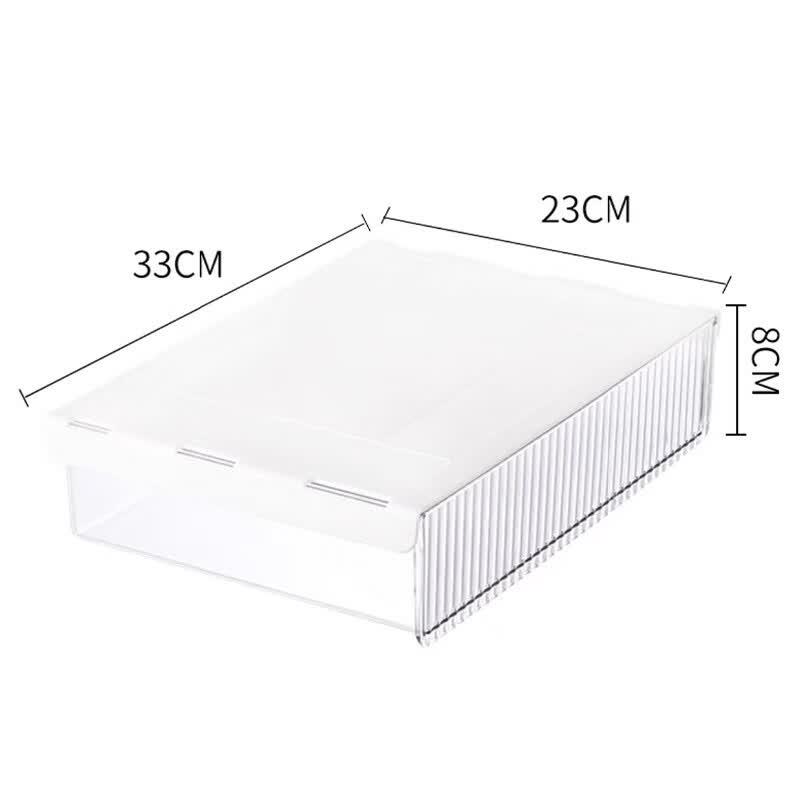 Transparent Extra Large Under-Desk Storage Drawer