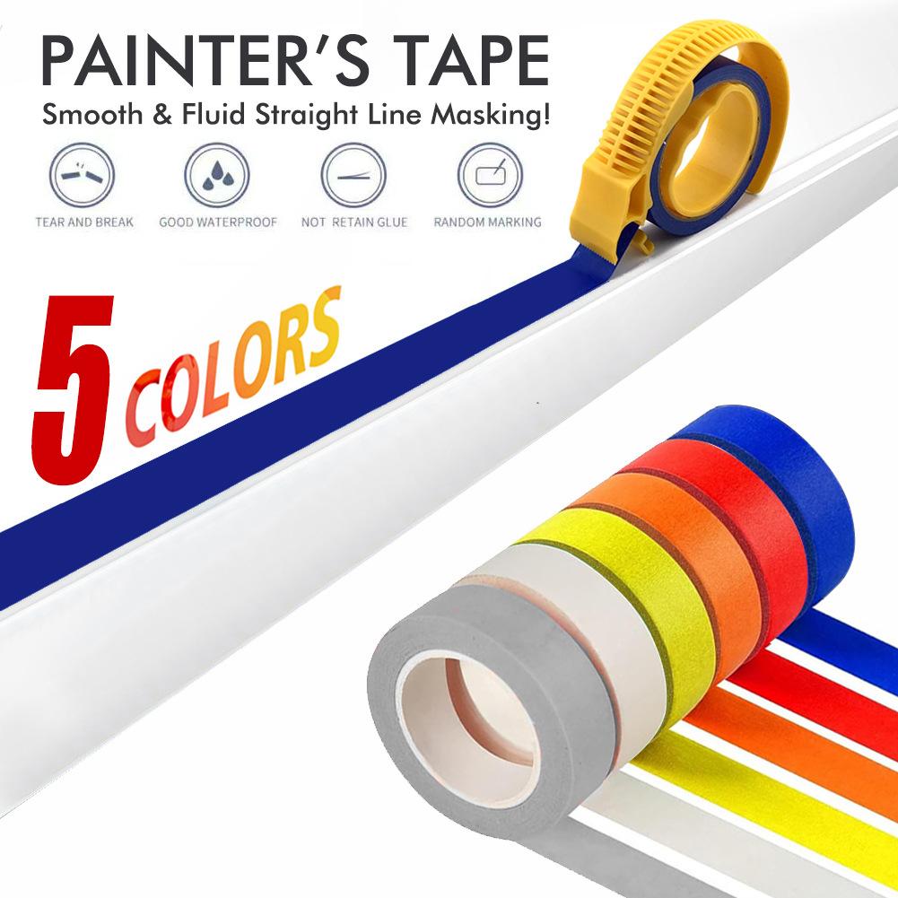 Precision Masking Tape Dispenser, Handheld Painters Tape Applicator Tool For Smooth Straight Line Masking And Painting Prep