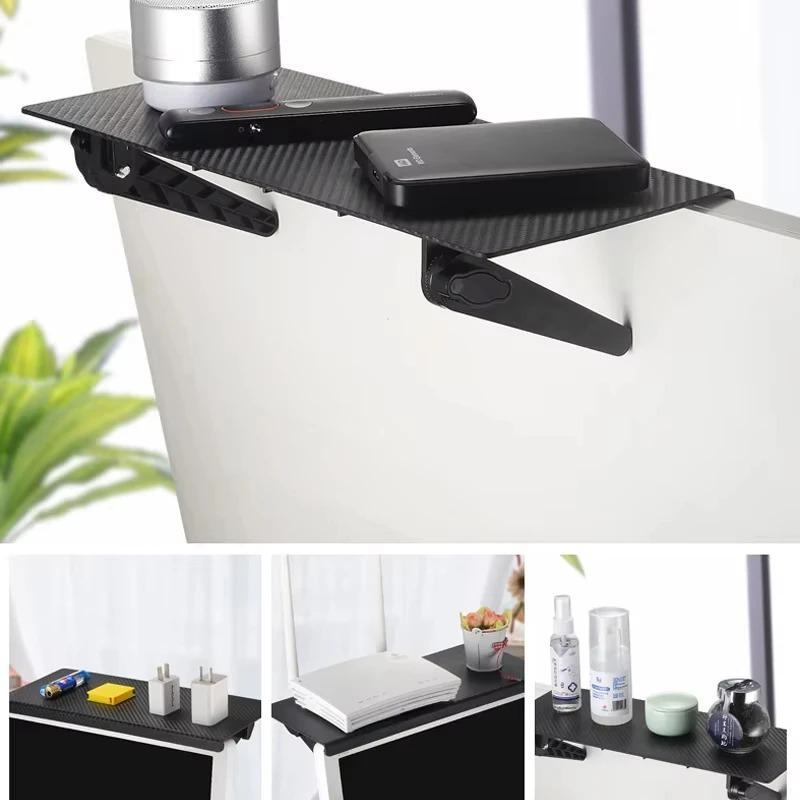1pc TV Screen Top Storage Shelf Adjustable Monitor Storage Rack Computer Desktop Display Stand TV Router Storage Rack Home Organ