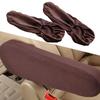 2Pcs Seat Armrest Cover Interior Accessories Easy Install Auto Brown