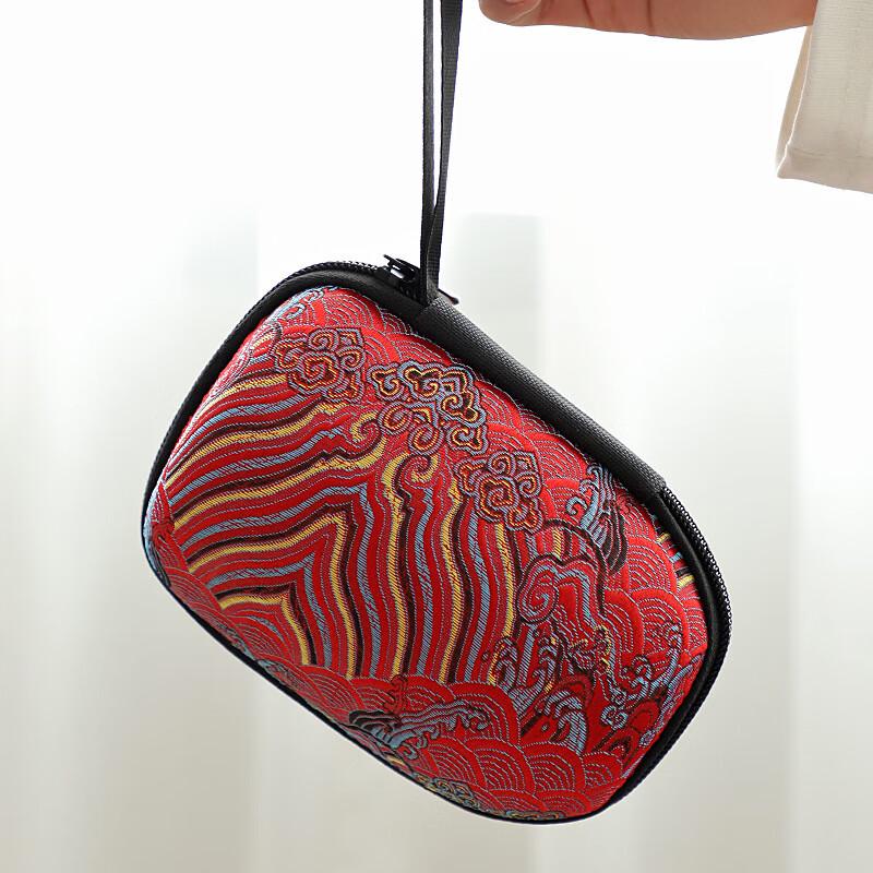 Chaxun Portable Ceramic Travel Tea Set - Green Mountains