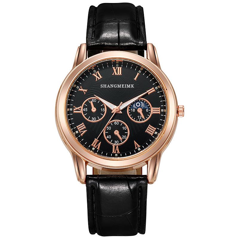 Fashion men s watch manufacturer quartz watch three-eye men s business watch men s watch