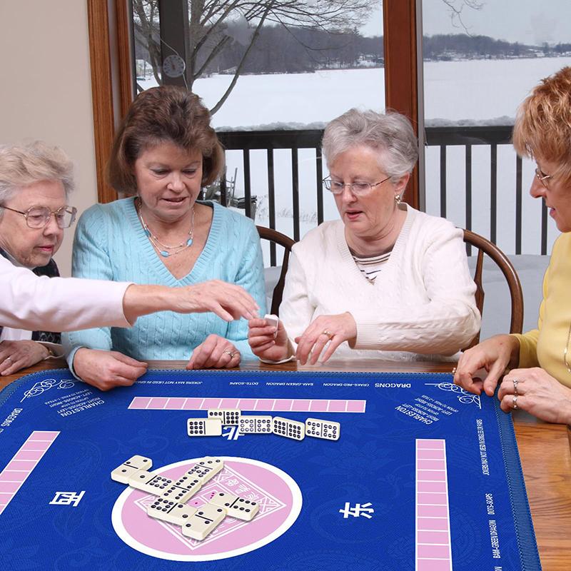 80x80cm Große Matte Geräuschdämmend Brettspiel Tischmatte Kieselgur Rutschfestes Zubehör Tischdecke Für Heimspielparty