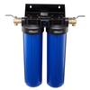 Système d'eau déminéralisée pour lavage de voiture, Système d'eau de lavage de voiture sans traces avec 2 x 4L de résine DI, Vanne de dérivation et testeur TDS, Filtre à eau déminéralisée sans traces