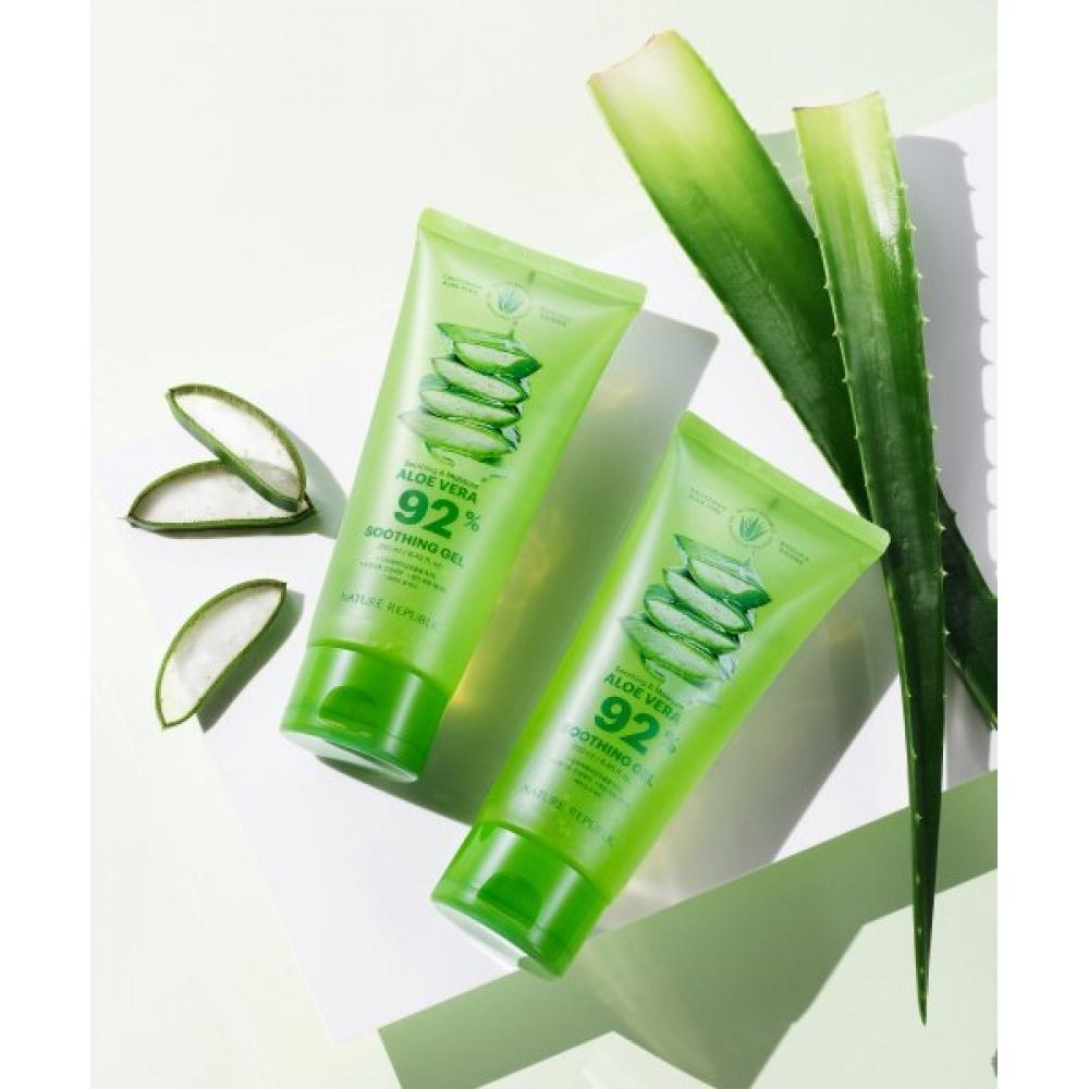 

Nature Republic [3] Soothing Moisture Aloe Vera Soothing Gel 250ml Tube Single option PK2915