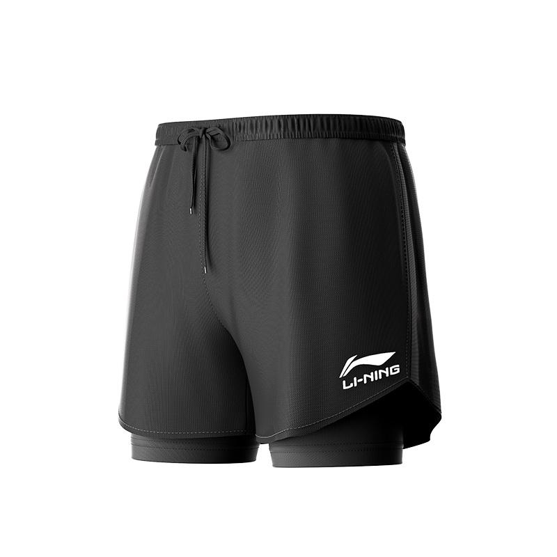 Li Ning Swimming Shorts Men s Black LSKY607-1 XL