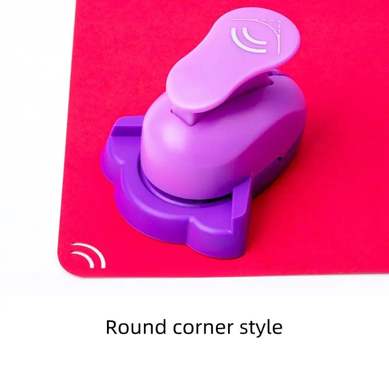 

Улучшенный тисненый угол Тиснение Поздравительная открытка Сделай сам Креативный инструмент для резки углов Rounded-any color