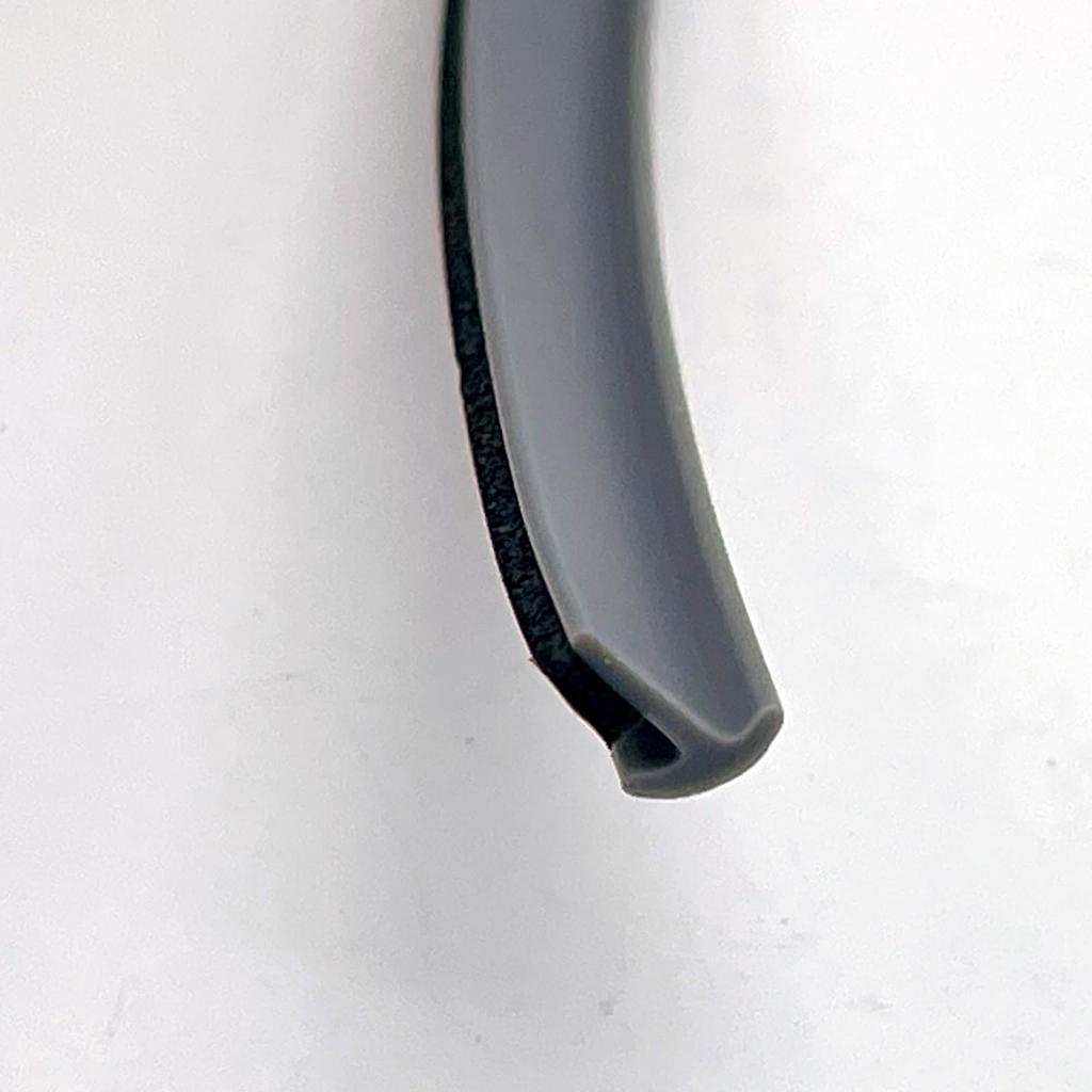 LEXOR Aero Mall Universal Rubber Seal Strip Molding T Type Front Rear Side Bumper