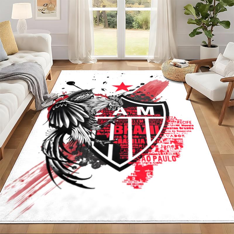 Clube Atletico Mineiro Carpet Door Mat for Living Room or Bedroom Protective Mat Under Chair Office Decoration Christmas Gift Birthday Present