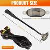 Universal For Ford Toyota Truck Raptor Style LED Amber Front Grille Lights 5PCS