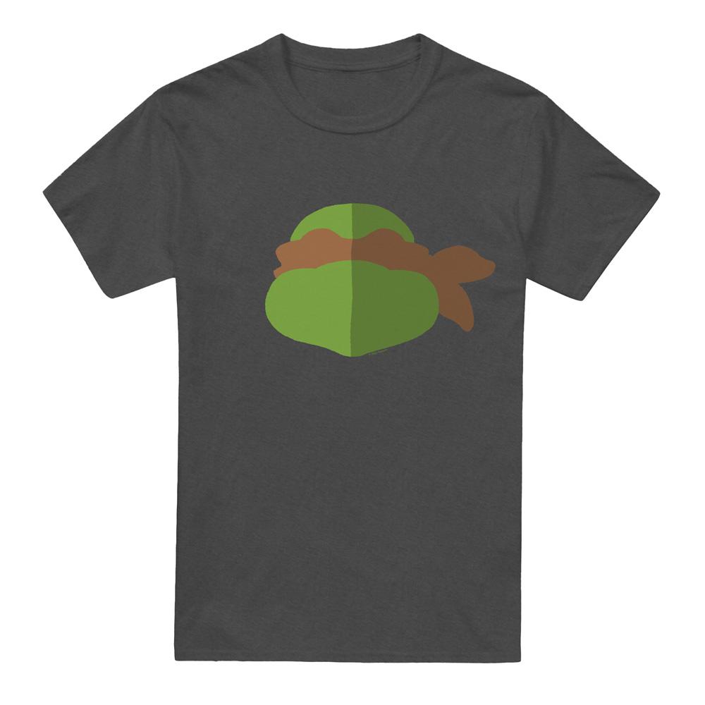 Teenage Mutant Ninja Turtles Unisex Adult Michelangelo Face T-Shirt