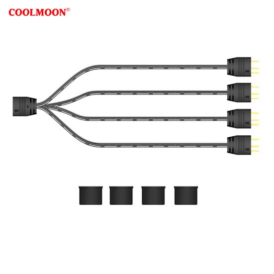 Alphacool KAB prolunga JST aRGB da 3 pin a 3 pin 30 cm