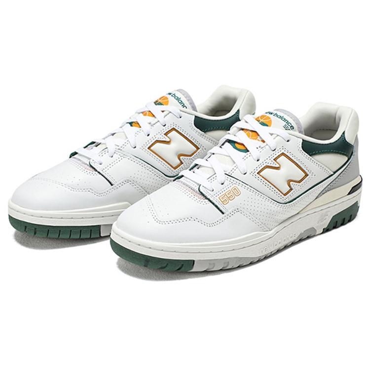 Neu New Balance 550 Weiß Nightwatch Grün BB550PWC