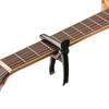 Guitar Capo, 4 In 1 Zinc Alloy Capo for Acoustic Electric Guitar Ukulele with Picks Holder, String Cutter and Pin Puller