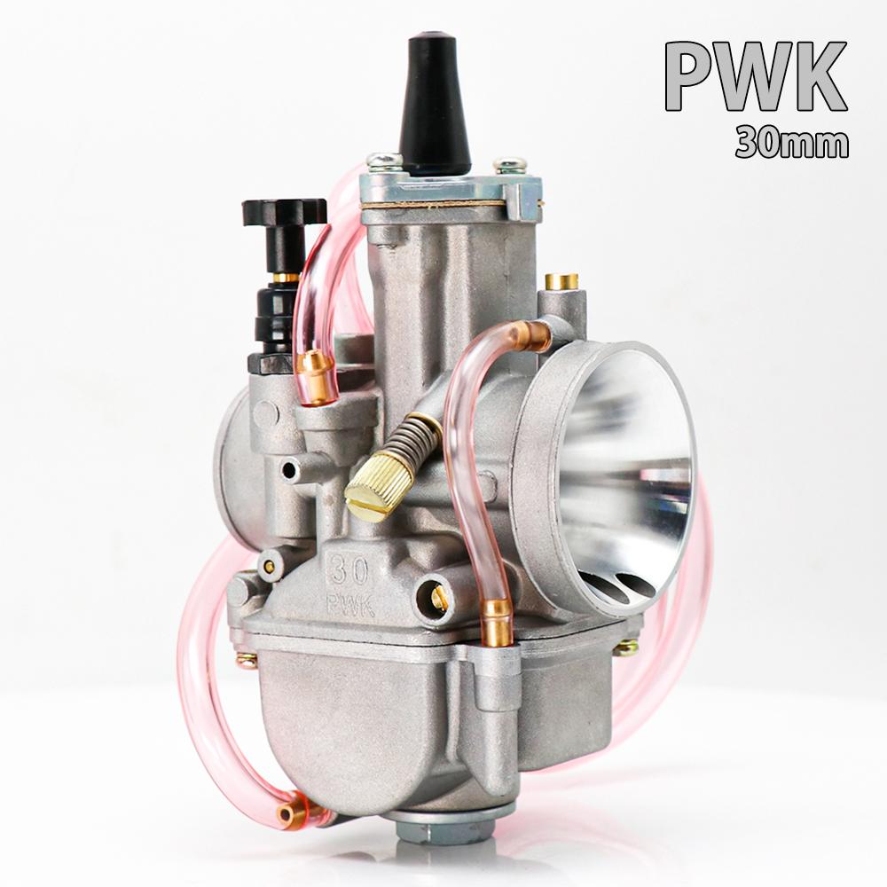 ZSDTRP Universal PWK 21 24 26 28 30 32 34 2T 4T Engine Carburetor Carburador With Power Jet For Koso OKO Keihin 75cc-350cc