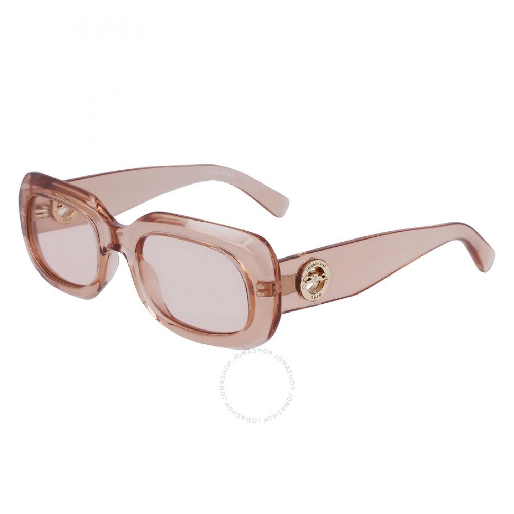

Longchamp Pink Rectangular Ladies Sunglasses LO716S 610 52