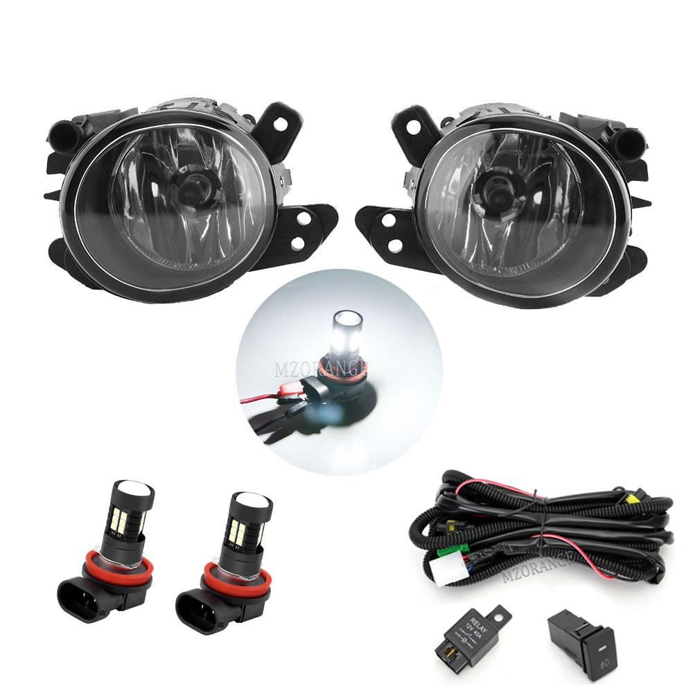 Fog Lights LED for Mercedes-Benz W219 W204 W216 W164 W221 Smart Fortwo W451 2007 2008 2009 2010 Headlight Fog Lamps Accessories