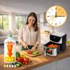 BERGMANN YA friteuse à huile 1 cuve 8L 1800W N