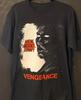 Camiseta de Album Vengeance del Ejército Modelo Nuevo VINTAGE Negra Talla Completa Regalo Fans MI807