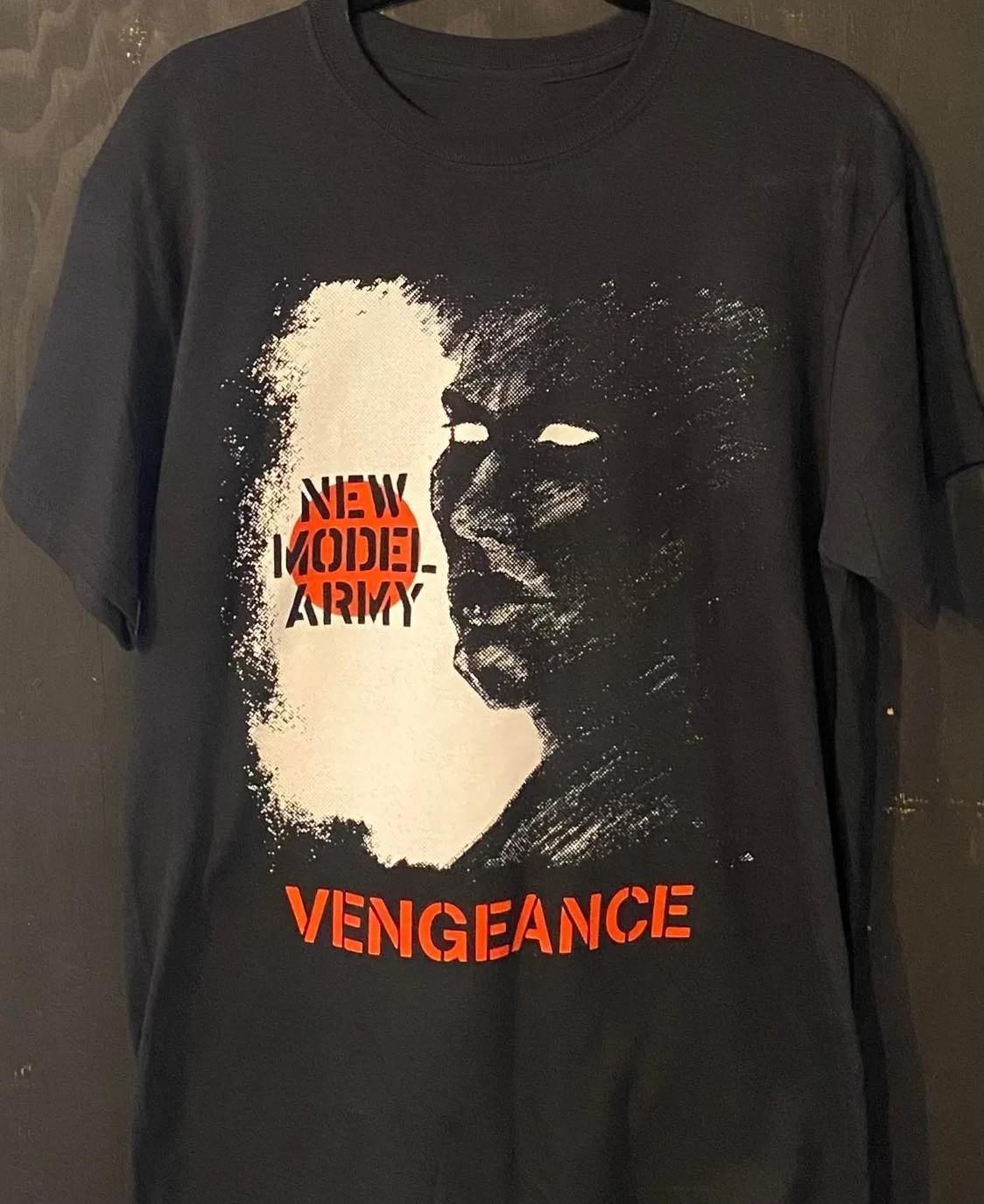 

VTG NEW MODEL ARMY Vengeance Album T Shirt Black Full Size Gift Fans MI807 5XL різнокольоровий