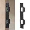 Front Door Security Devices Metal Striker Plates Door Latch Plate with 5-1/2 Inch To 6 Inch Hole for Exterior Interior