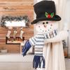Curtain Buckle Curtain Holder Indoor Curtain Decoration Three-dimensional Santa Claus Curtain Tie Elk Snowman Shape Family Christmas Atmosphere