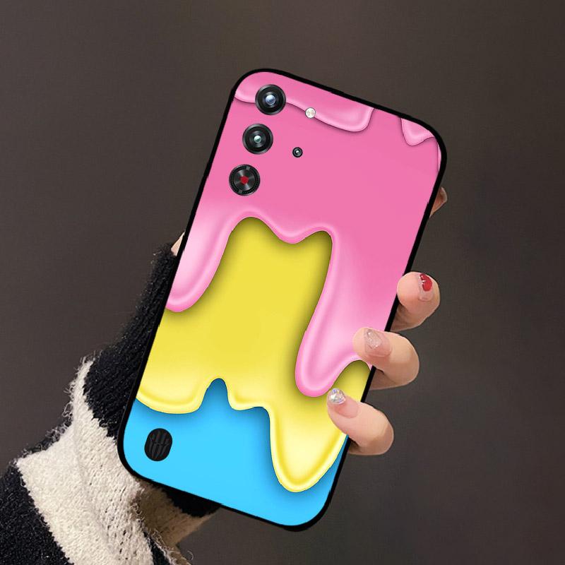For Nubia Red Magic 10 Pro Case Cartoon Silicone Soft Phone Cover For ZTE Nubia RedMagic 10 Pro Plus 10 Pro+ Protective Fundas