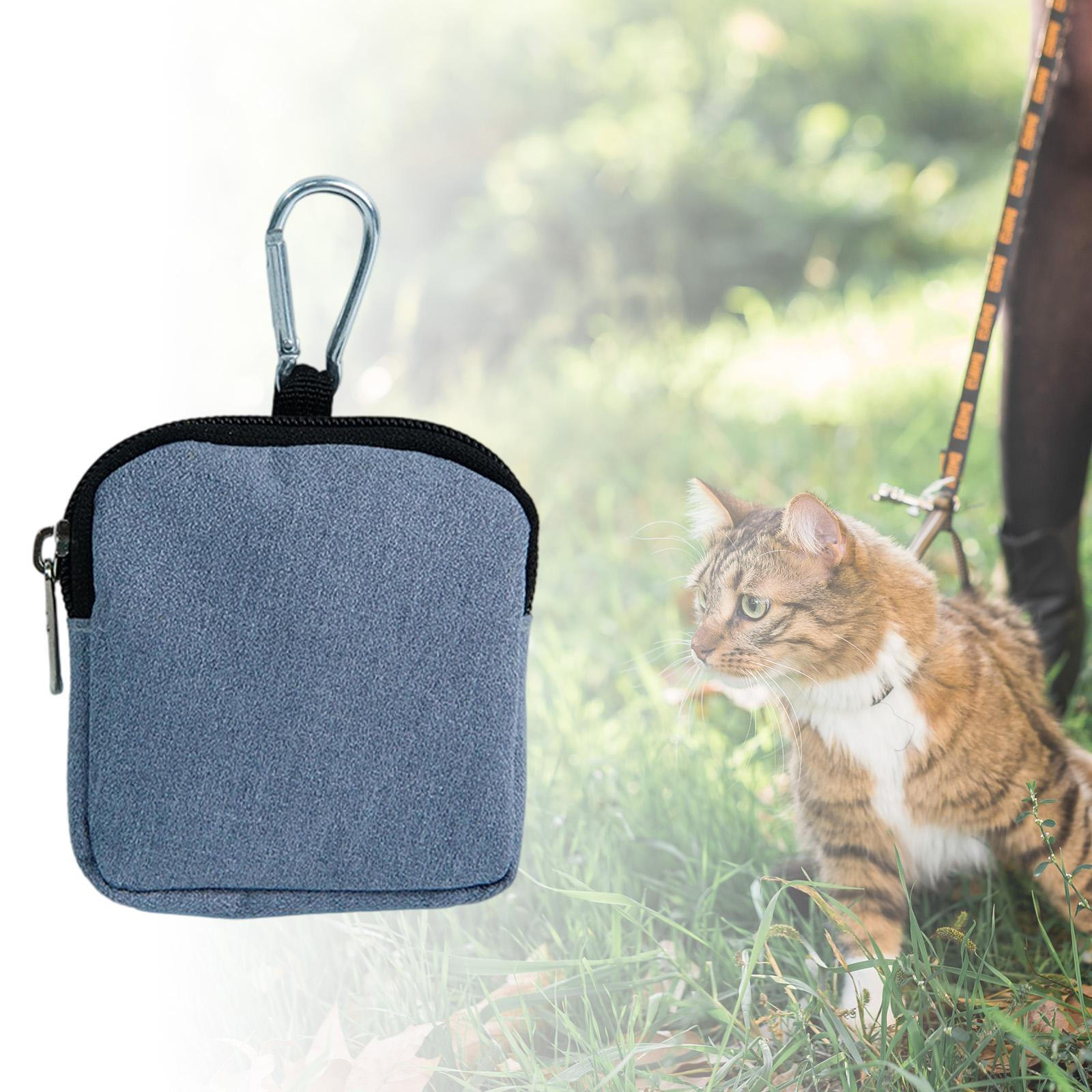 

Dog Snack Pouch for Walking, Compact Holder Pets рожевий