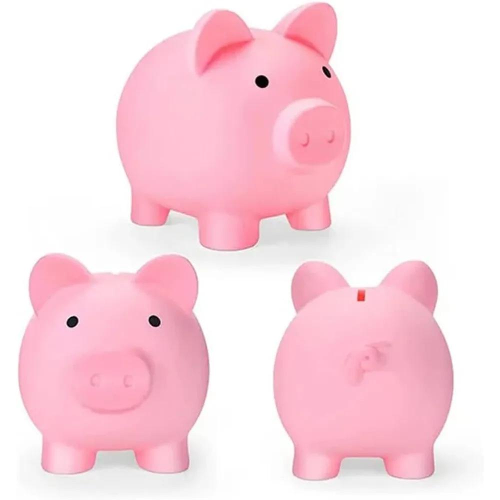 Pig Shaped Piggy Bank - Beautiful Piggy Bank - Souvenir Decoration: The Best Gift for Family and Friends In Pink