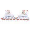 NEW STREET MOVE Verstellbare Inlineskates GW-901 (Orange, 24,5-27cm)