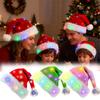 Leuchtende Rote Aufleuchtende Weihnachtsmütze Blinkende Lichter Rote Weihnachtsmütze Weihnachts Mütze Weihnachtsgeschenke