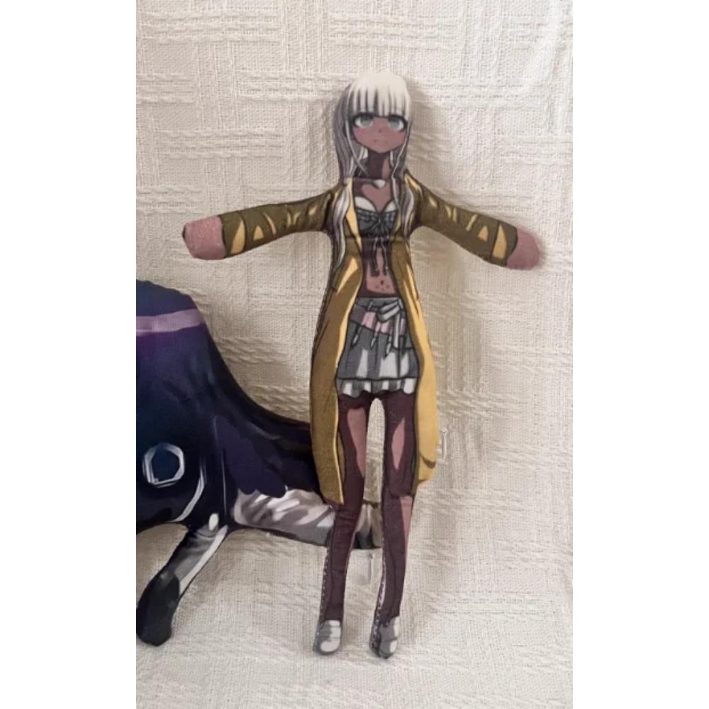 Danganronpa Kokichi Enoshima Junko Sayaka Kirigiri Nagito Mascot Costume Plush 10cm Dolls for Cosplay Events Roleplay