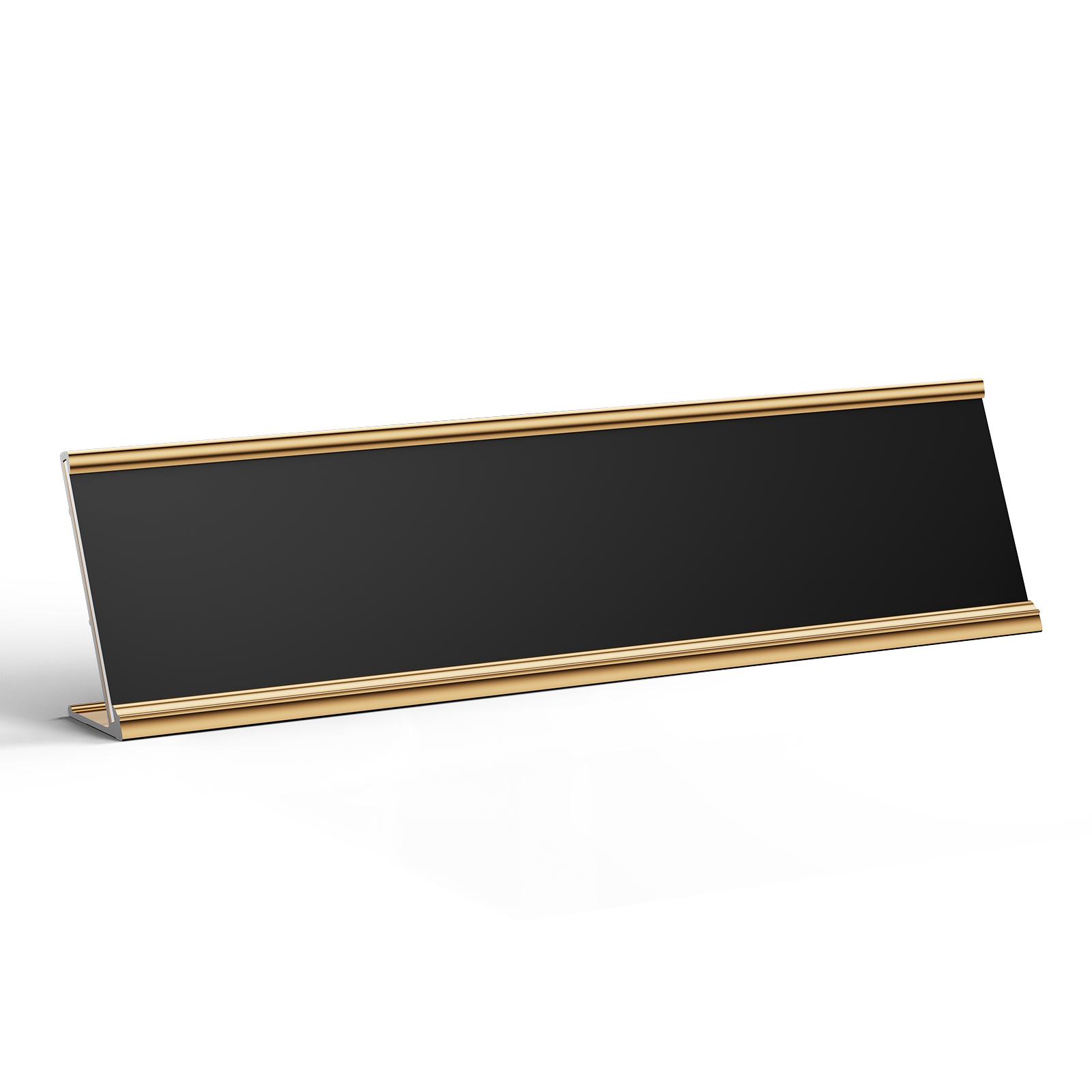

Free Personalized Custom Position Card Office Name Plates Aluminum Printing Office Desk Name Plates Office Desk Sign Holder Free Custom