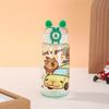 500ml Capybara Water Bottles Cartoon Capybara Drinking Bottle Transparent Plastic Cup  Juice