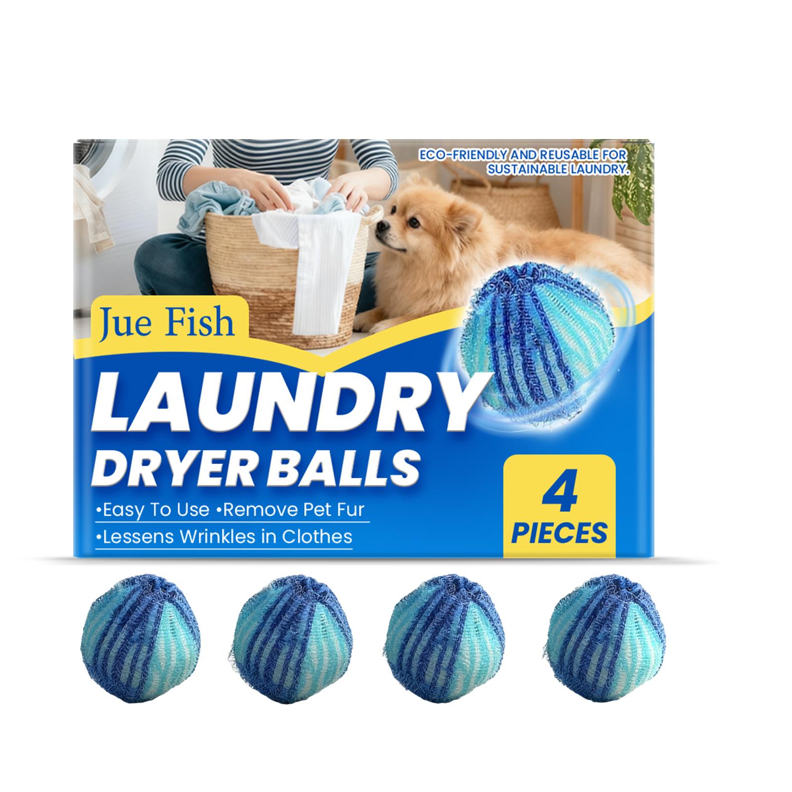 

Laundry Pet Hair Removal Ball Effectively Remove Pet Hair Clean Clothes Gentle Reusable Household Portable Fabrics Cleaning Ball