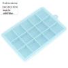 24-Grid Silicone Ice Cube Tray with Lid