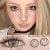 AMARA  Colored Contacts Lenses Brown Lenses Purple Lens Natural Look Cosmetics Colored Pupils Eyes Color Lens Soft High Quality