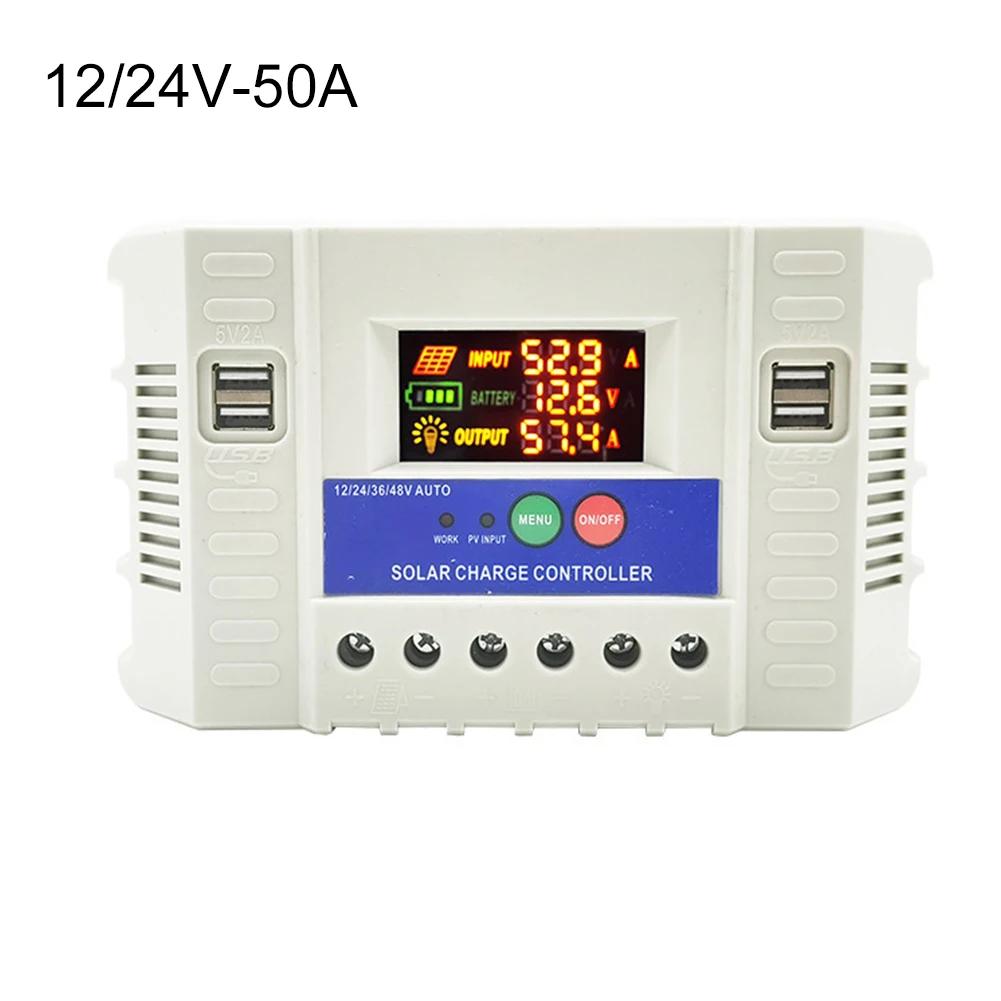 Smart Charging Management System Multiple Battery Compatibility 5V 2A MAX 12V 24V Controller 4 USB Outputs 5V 2A