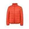 Men's Cross-Border Lightweight White Duck Down Jacket - Short, Casual Winter Outerwear, Plus Size Available.