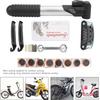 Bicycle Repair Bag Set Tire Fix Tool with Pimp Patches Wrench Storage Pack Repairing Tool